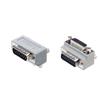 小型直角适配器，DB15 公头 / DB15 母头，线缆出口 2的图片