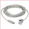 USB B型耦合器，穿壁式母头/公头，36.0in/91.4cm的图片