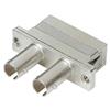 光纤适配器，双SC/ST（金属壳体），陶瓷对齐套管的图片