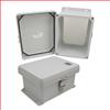 NEMA 4X防风雨外壳，8.0in/20.3cm x 6.0in/15.2cm x 4.0in/10.1cm，带备用非金属安装板，UL®认证的图片