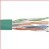 6类UTP线缆，4对24AWG多股导线，绿，1000英尺（305米）的图片
