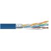Cat6A F/UTP CMP Plenum Rated High Temp +105° 28AWG 4-Pair Stranded Slim-Line Blue, 1KFT的图片
