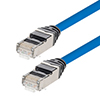 Category 6a Slim Ethernet Assembly, Shielded, CMP Plenum +105°C High Temp, Blue, 20.0Ft的图片