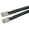 Cat6a Shielded Outdoor Patch Cable, RJ45/RJ45, Black, 175.0 ft的图片