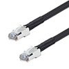 Double Shielded Cat5e Outdoor High Flex PoE Industrial  Ethernet Cable, RJ45, BLK, 100.0ft的图片